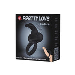 Inel vibrant din silicon Pretty Love Eudora 5,4 cm