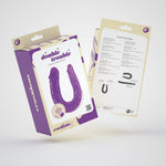 Dildo Double Trouble Crushious Purple 27 cm