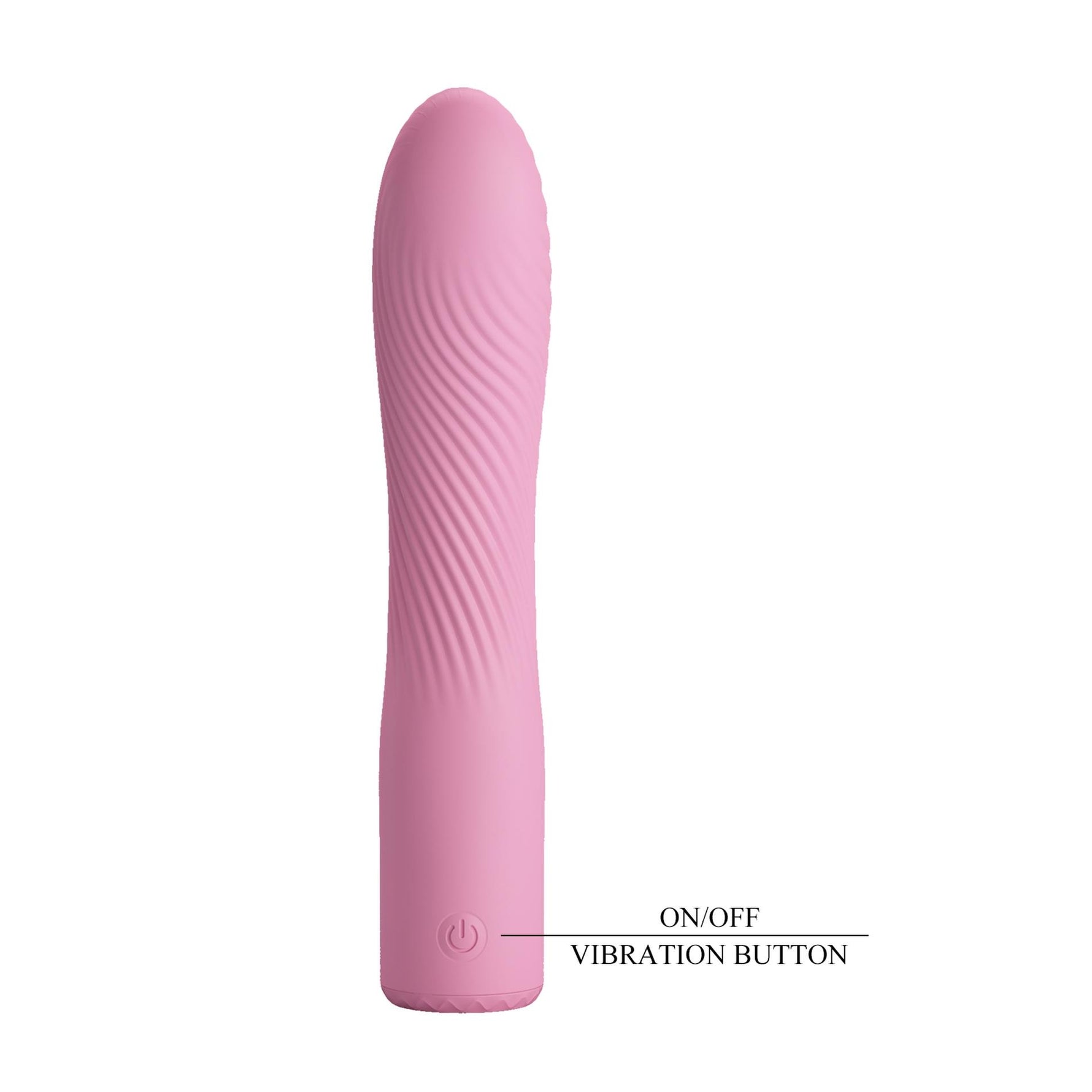 Vibrator Pretty Love Kissell din silicon pentru punctul G, 10 vibrații