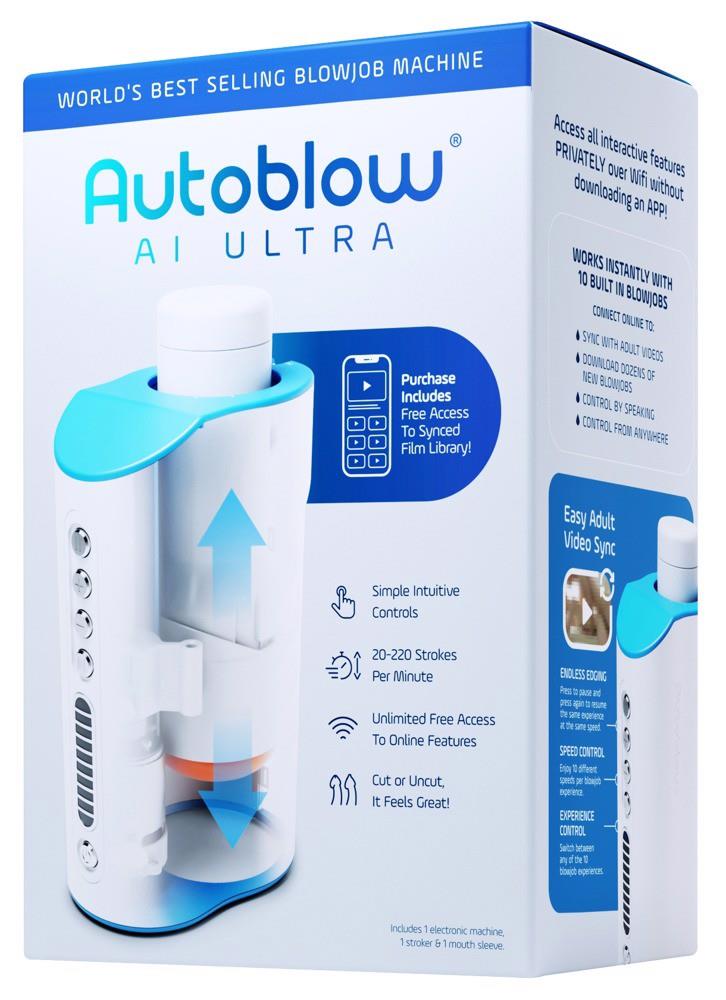 Masturbator Autoblow AI Ultra Vibration cu priză UE