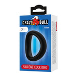 Inel de penis din silicon curbat Crazy Bull Valen
