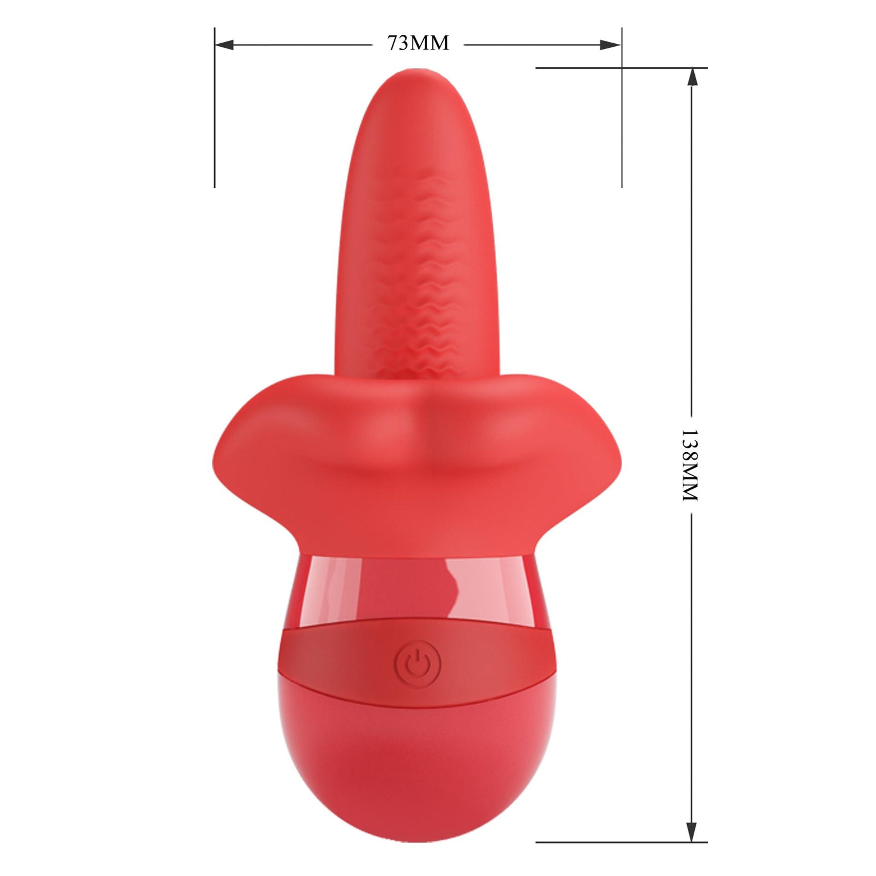 Stimulator clitoridian USB Pretty Love Obelia cu mișcare a limbii