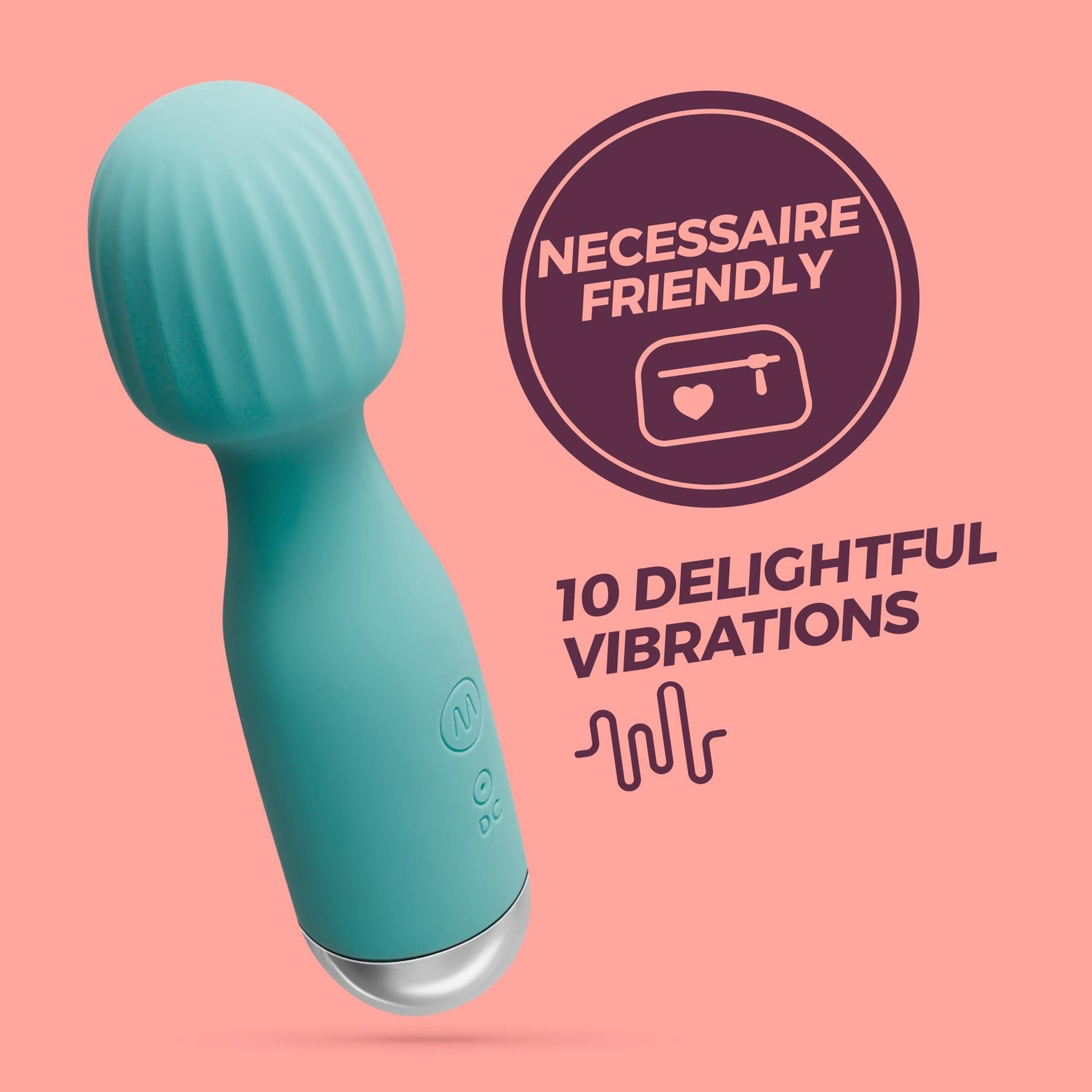 Baghetă masaj USB Crushious Wanderlust Mini Mentă 15 cm