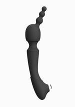 Stimulator clitoridian USB Vive Nami din silicon negru