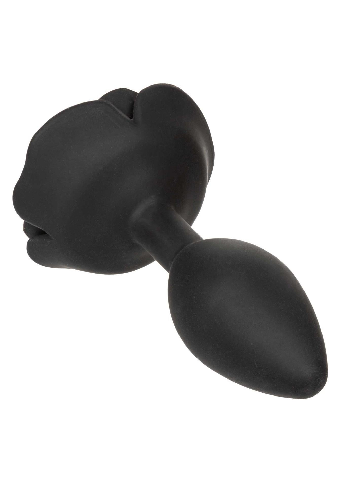 Dop anal din silicon Calexotics Forbidden Rose, mare, negru