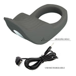 Inel vibrant din silicon Pretty Love Master cu 10 funcții