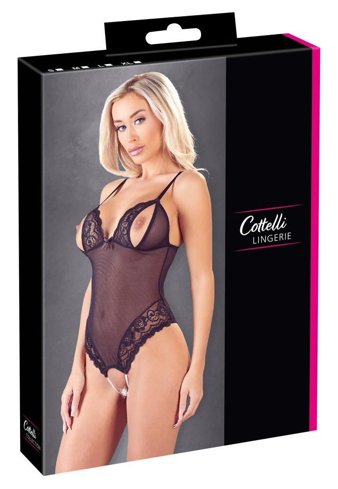 Body erotic cu perle Cottelli LINGERIE M