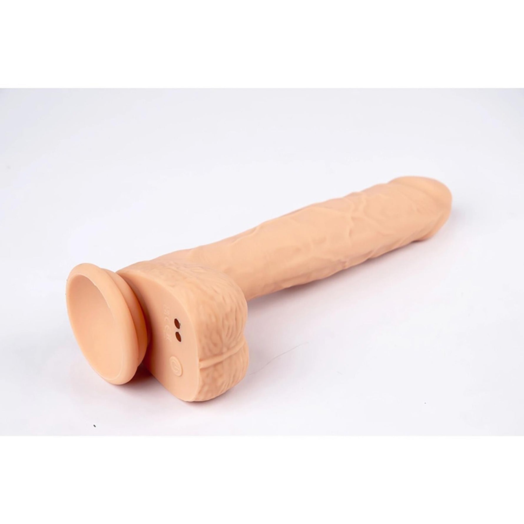 Dildo realist cu vibrații Fantasy Zeus, 21 cm, cu telecomandă