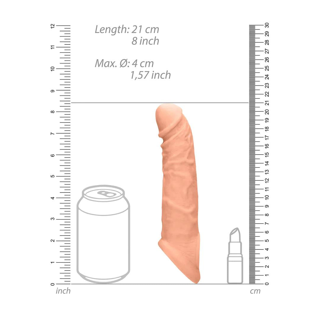 Extensor de penis RealRock realistic TPE 22 cm