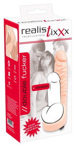 Inel vibrant Realistixxx Double Fucker 18 cm