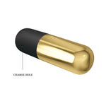 Mini vibrator Pretty Love auriu cu 12 funcții