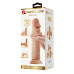 Dildo realist Pretty Love Quentin TPR 18 cm cu ventuză