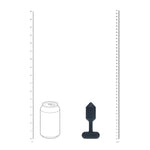 Dop anal vibrant hexagonal din silicon Levelz, negru, S