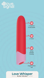 Vibrator USB din silicon Love Whisper Dream Toys
