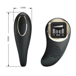 Vibrator dublu Pretty Love Nathan cu telecomandă, 10 moduri, silicon, USB