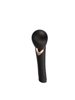 Masaj vibrant Perfect Wand din silicon, negru, USB