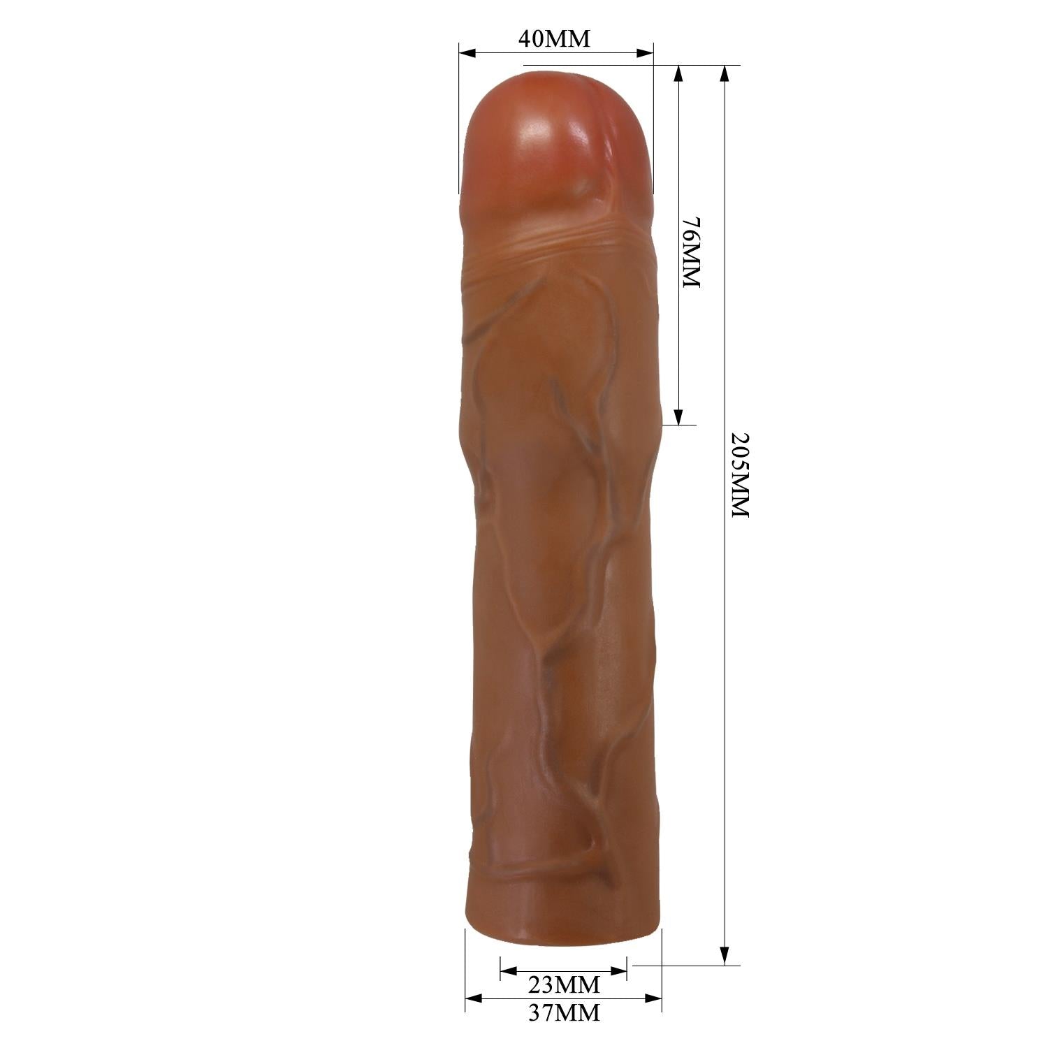 Pretty Love Kylian Extensor realist pentru mărirea penisului 8 cm