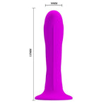 Plug anal din silicon Pretty Love 13,5 cm