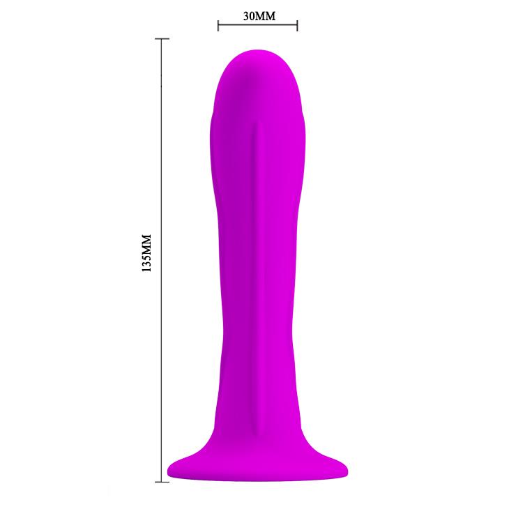 Plug anal din silicon Pretty Love 13,5 cm