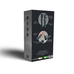 Masturbator vibrant Man.wand EVO Gri 20 cm USB