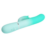 Vibrator Pretty Love Gigi din silicon cu formă de iepuraș, 7 impulsuri, 7 linguri, USB