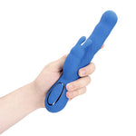 Vibrator Loveline Wiggle iepuraș albastru 24 cm