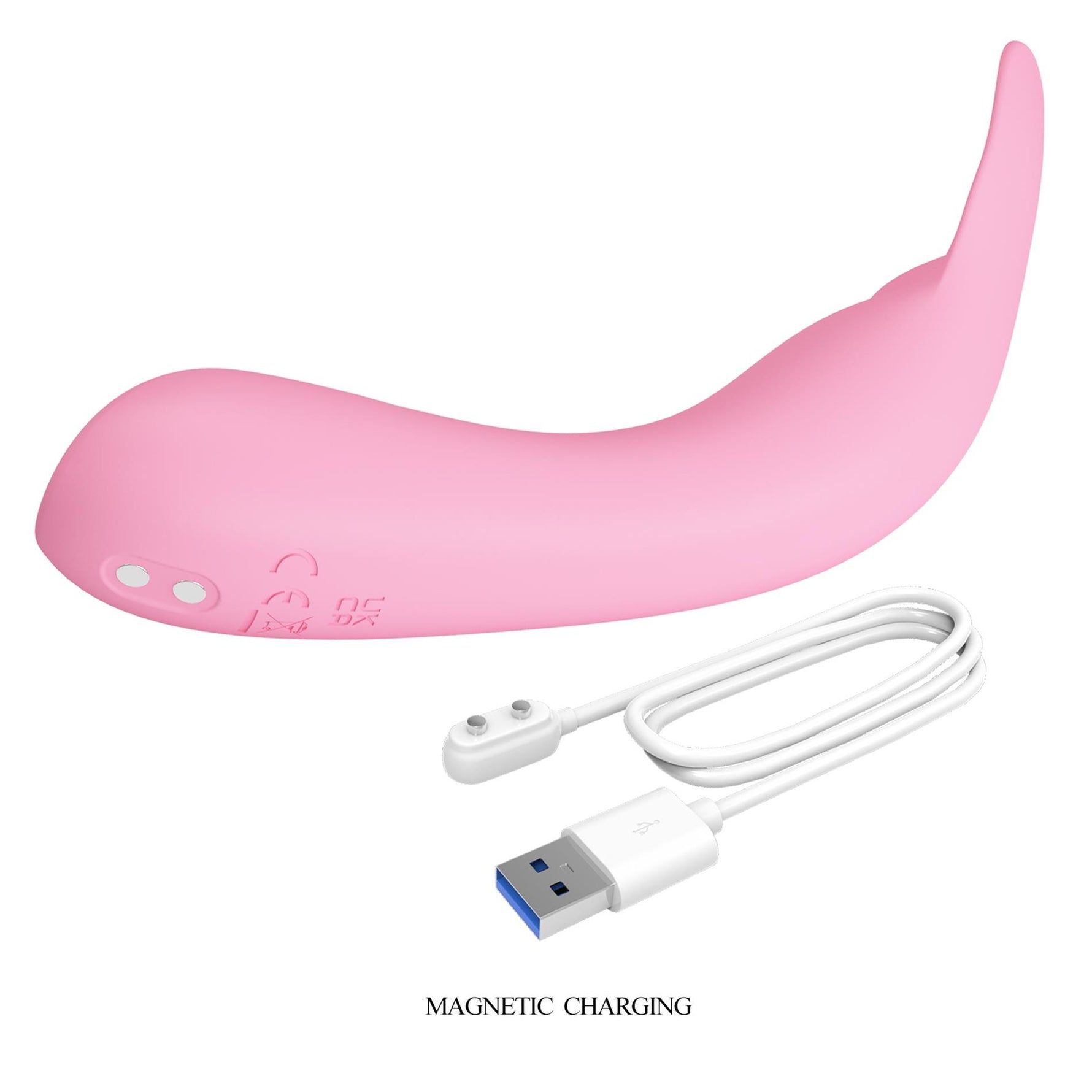 Vibrator Pretty Love din silicon pentru punctul G, 10 moduri, USB