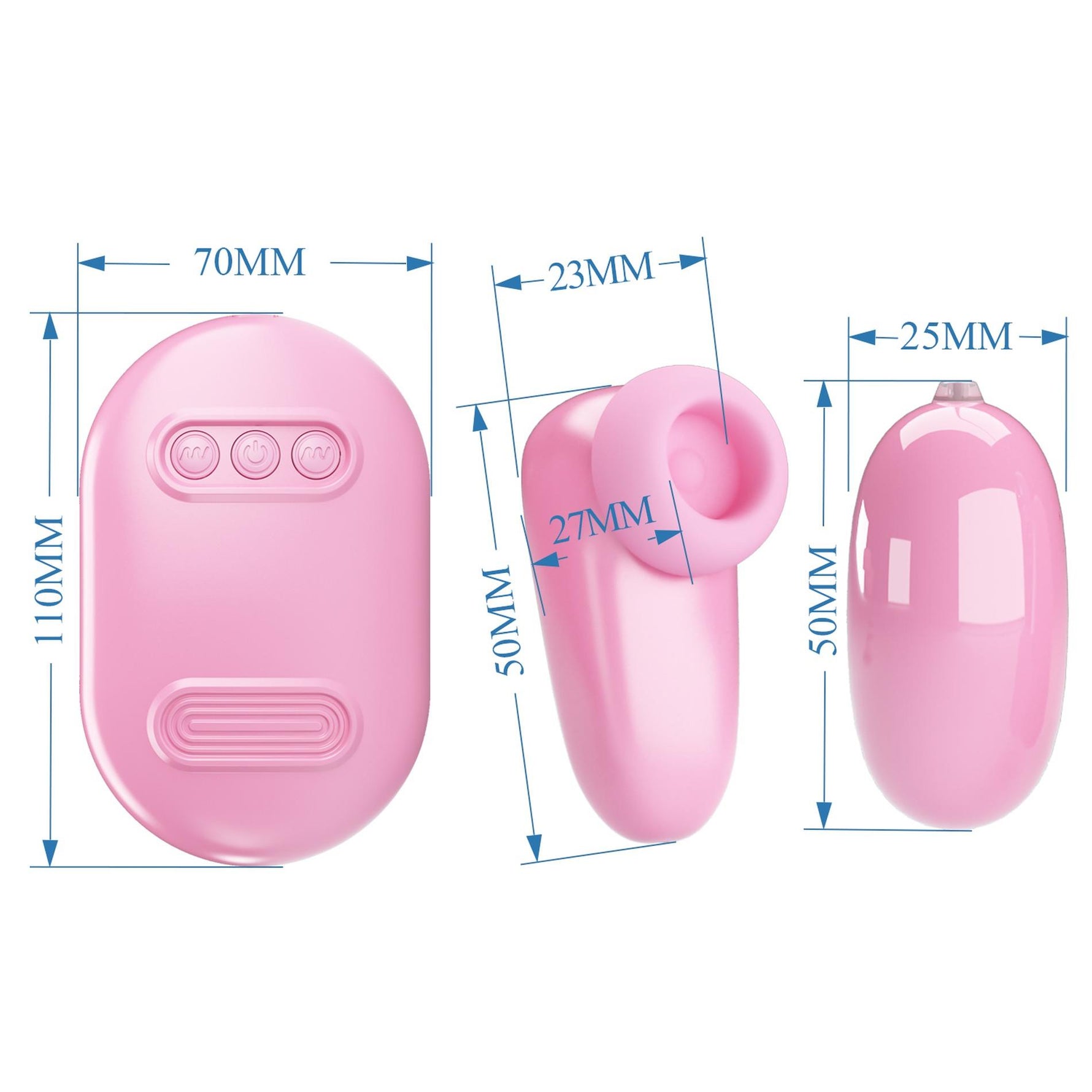 Pretty Love Magic Box Ou Vibrator Roz 12 Vibrații 7 Atingeri USB