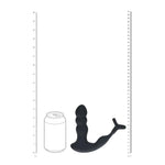 Aparat de masaj pentru prostată Levelz cu cap rotativ, silicon, negru, 16,8 cm
