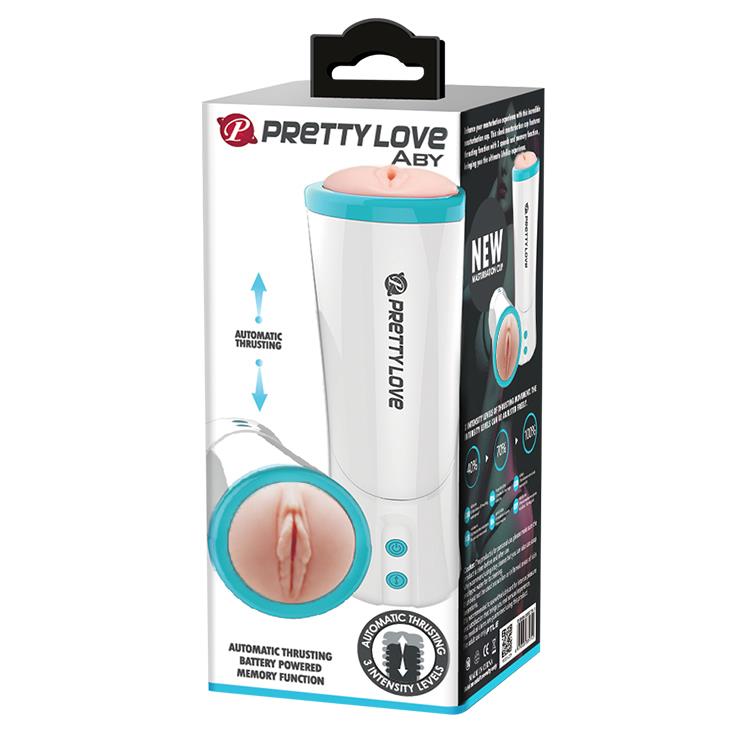 Masturbator Pretty Love ABY cu Thrust, 3 moduri de memorie
