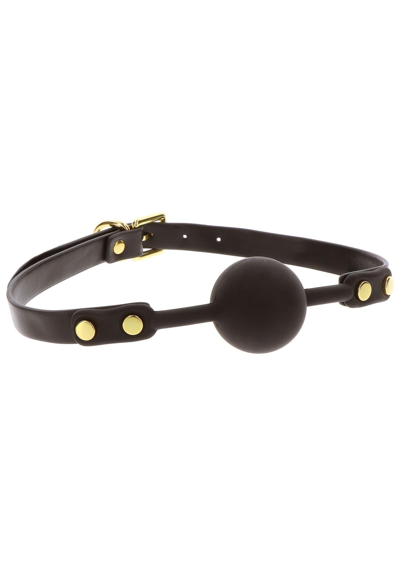 Taboom gag negru cu ținte 66 cm