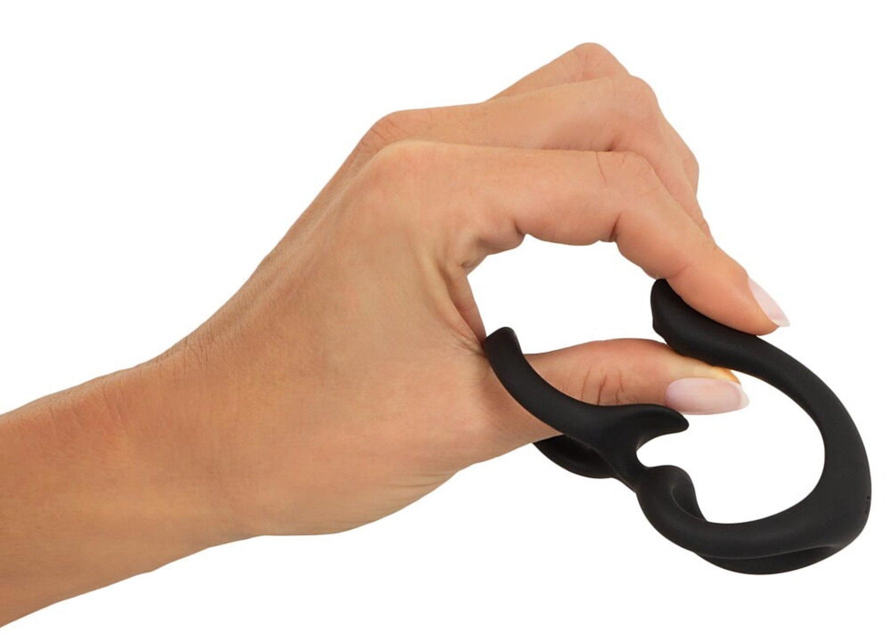 Inel pentru penis și testicule erecto cu stimulator de perineu din silicon