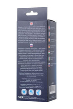 Dildo cu gel strălucitor Bruce Glow Blue 16.5 cm Beyond