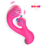 Vibrator rotativ pentru punct G SANI din silicon, USB, impermeabil