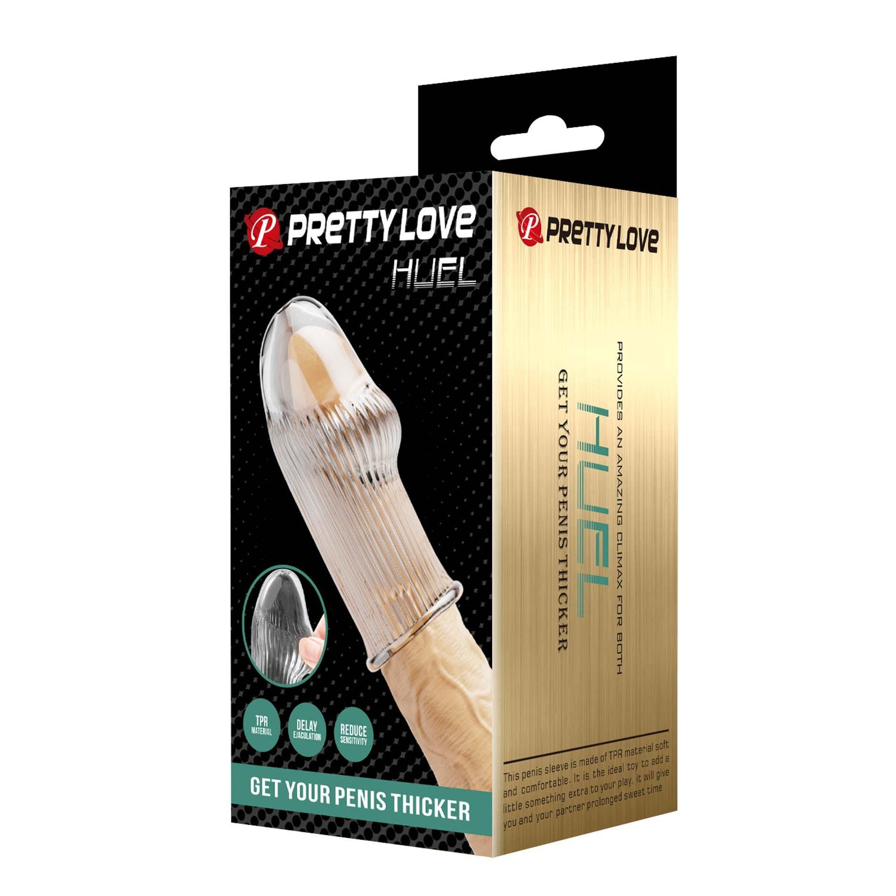 Pretty Love Huel Transparent Penis Extender