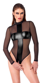 Body erotic transparent Noir Cross M