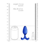 Dop anal din sticlă Chrystalino Expert 11,5 cm