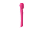 Aparat de masaj vibrant Perfect Wand, silicon roz, USB