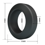 Inel pentru penis Crazy Bull Brodan din silicon, impermeabil, 3,8 cm