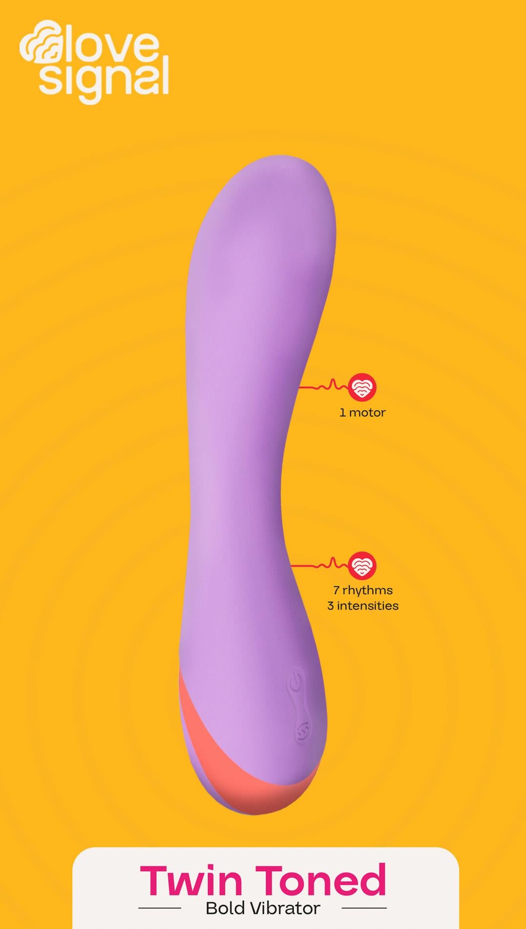 Vibrator USB din silicon cu două tonuri Dream Toys 19 cm