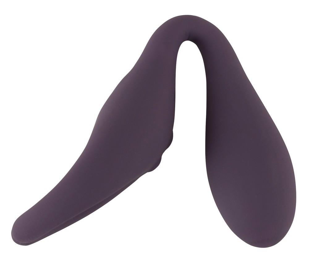 Vibrator din silicon pentru punctul G, cu telecomandă USB, Couples Choice, 18,5 cm