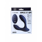 Aparat de masaj pentru prostată cu motor dublu Spice It Up P Bliss și telecomandă USB