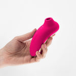 Stimulator Clitoridian Crushious Supernova, Sugere și Atingere, Roz, USB, 12 cm