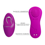 Vibrator Pretty Love Romario din silicon cu telecomandă, 10 funcții