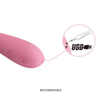 Vibrator Pretty Love Gloria din silicon, 30 de funcții, 16 cm