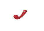 Vibrator USB pentru punctul G din silicon roșu drăguț seria B