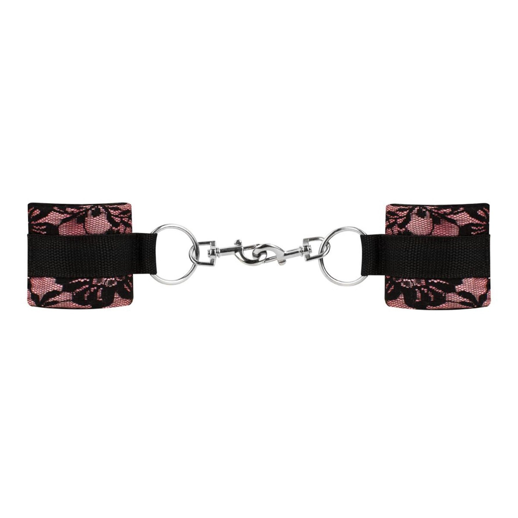 Set de bondage Bound by Lace, dantelă neagră