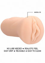Masturbator autolubrifiant SLT, culoarea pielii