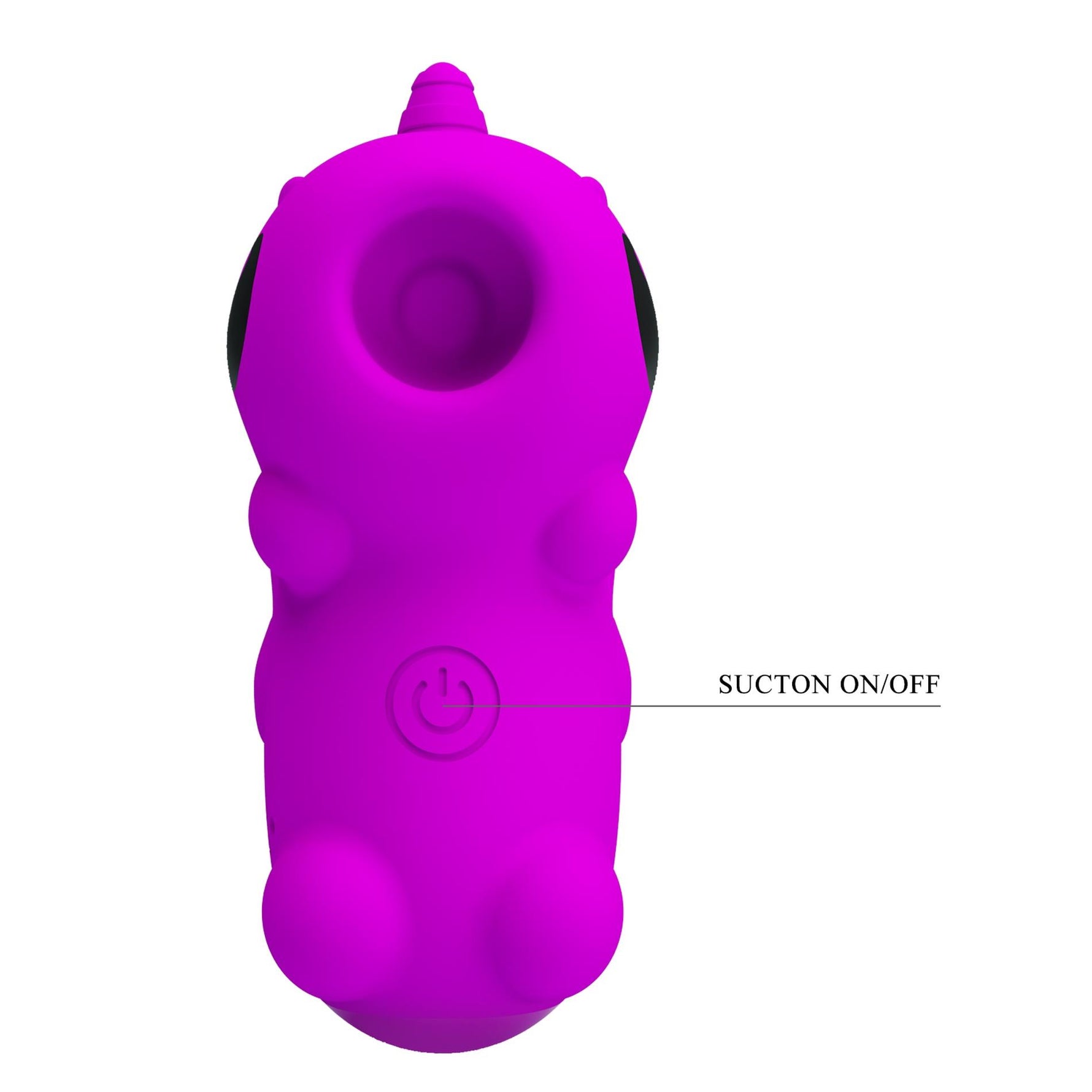 Vibrator cu degete Magic Unicorn Pretty Love cu 10 atingeri