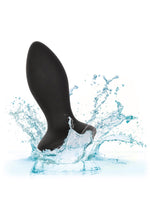 Dop anal vibrant Calexotics Petite Crystal Probe, negru, 9,5 cm
